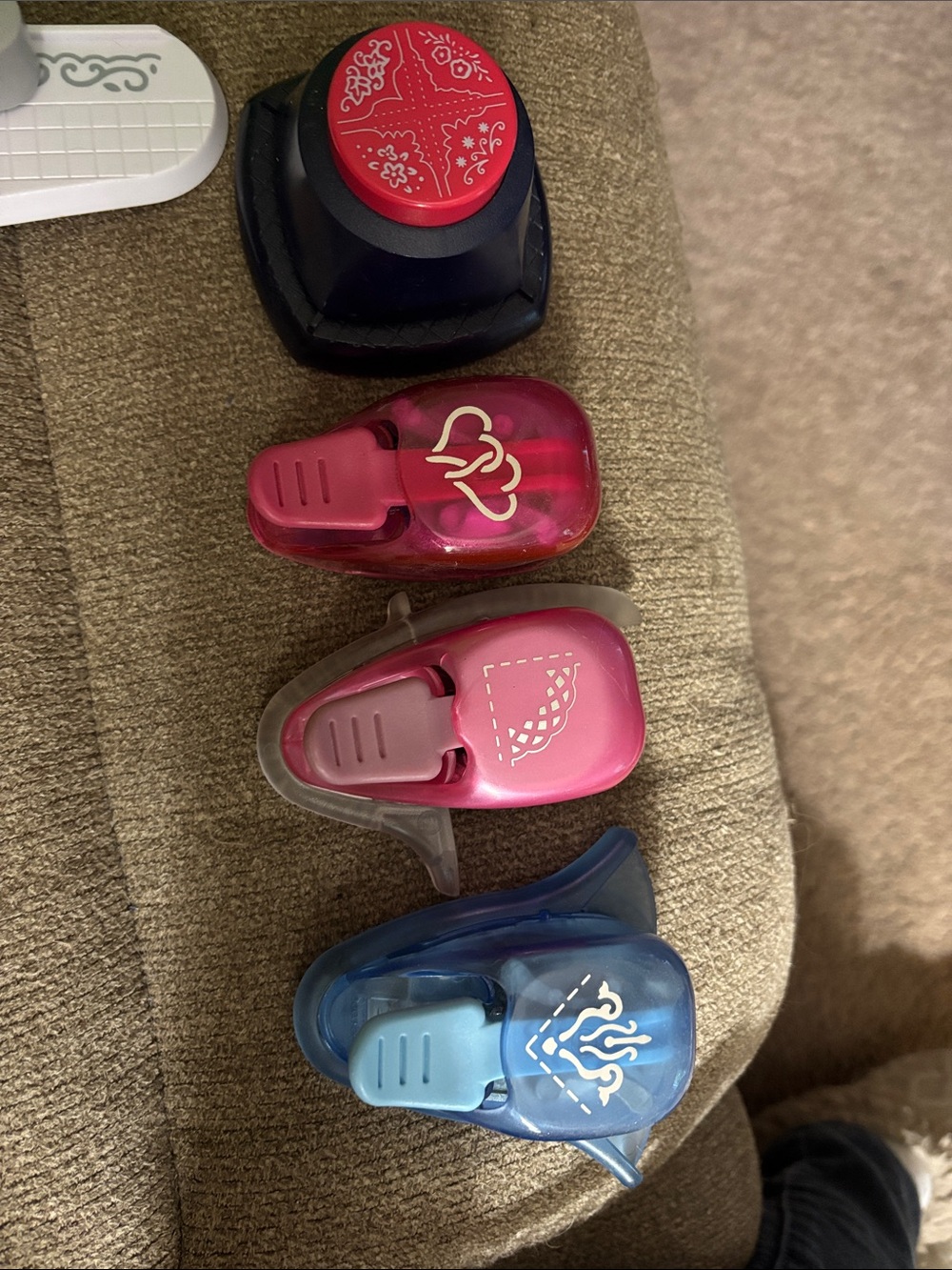Craft Paper Punch Set - Assorted Colors - Picture 2 of 5